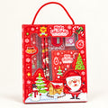 Red Santa Christmas stationery gift set