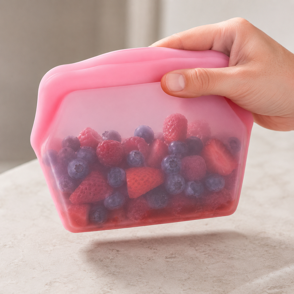 Stand-Up Food-Grade Silicone Storage Bag