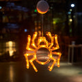Spider LED window hanging decoration