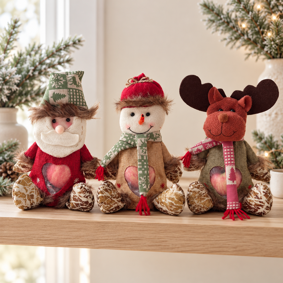 Christmas Snowman Decorative Doll