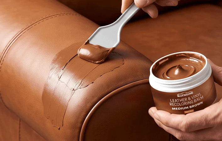 Leather and Vinyl Recoloring Balm