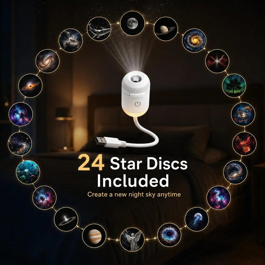 USB Starry Sky Projector Night Light