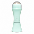 Mint green facial oil-absorbing roller with cap