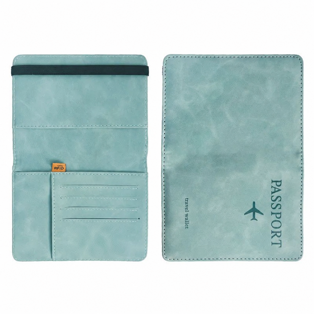 RFID-Blocking Passport Wallet