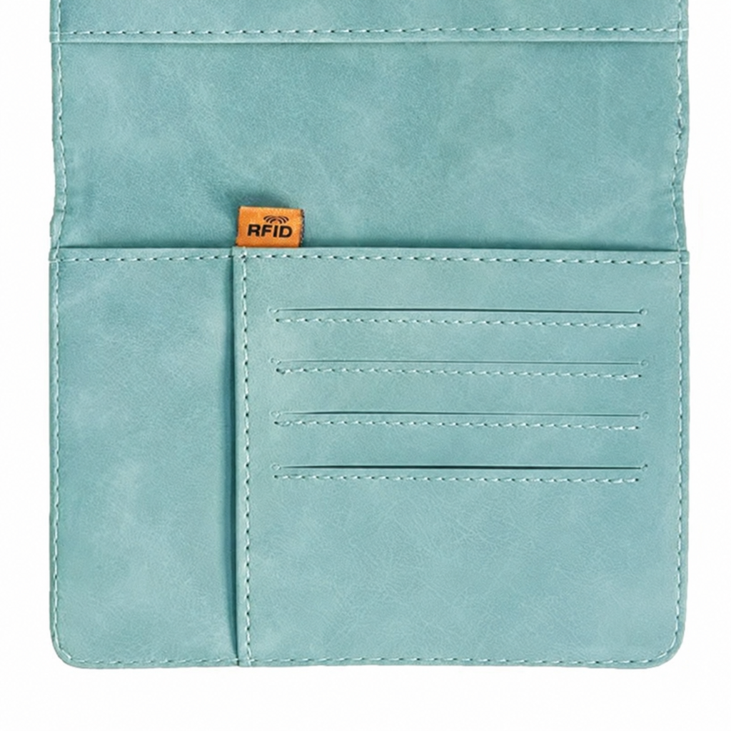 RFID-Blocking Passport Wallet