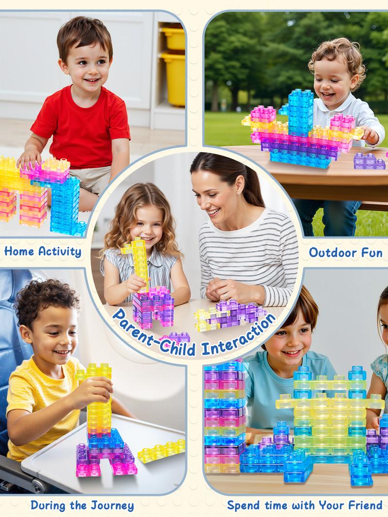 Soft Jelly Building Blocks Stacking Toy for Kids