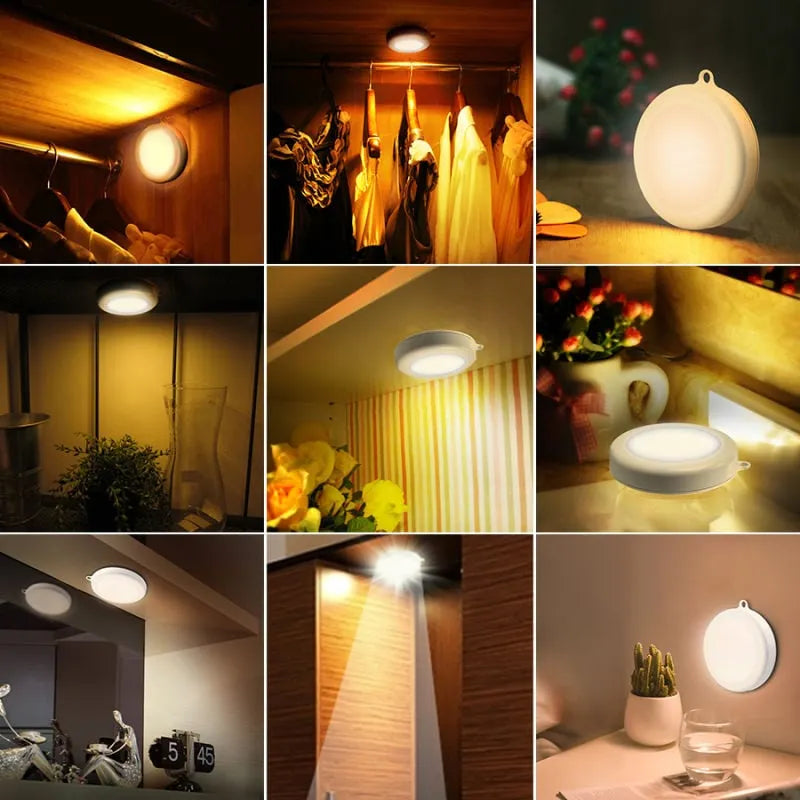 Magnetic Motion Sensor LED Night Light