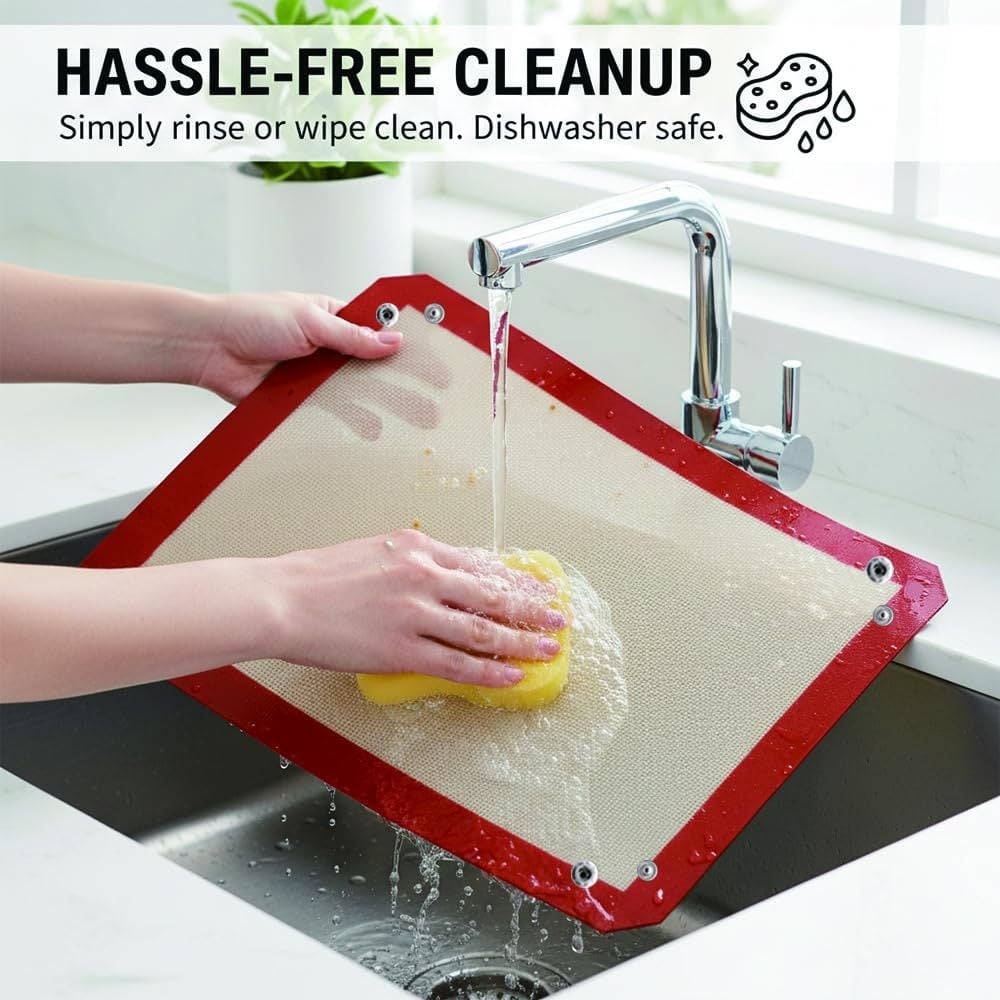 Snap-Up Silicone Baking Mat