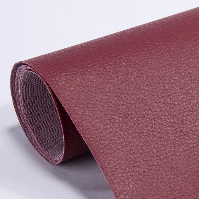 Burgundy textured self-adhesive repair sheet