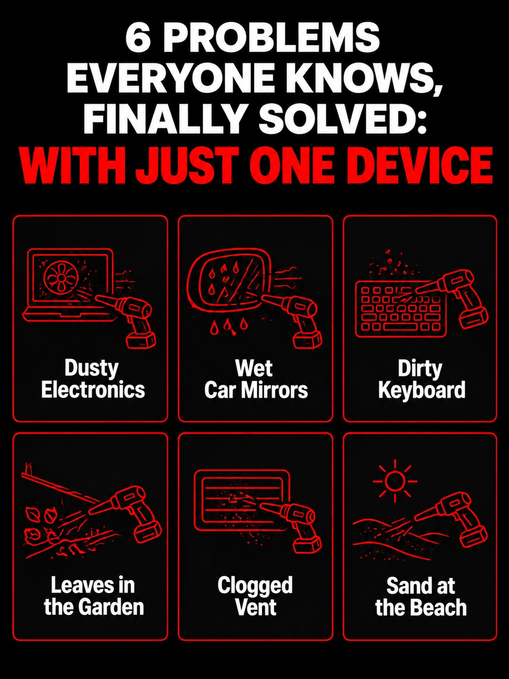 Cordless Handheld Turbo Blower