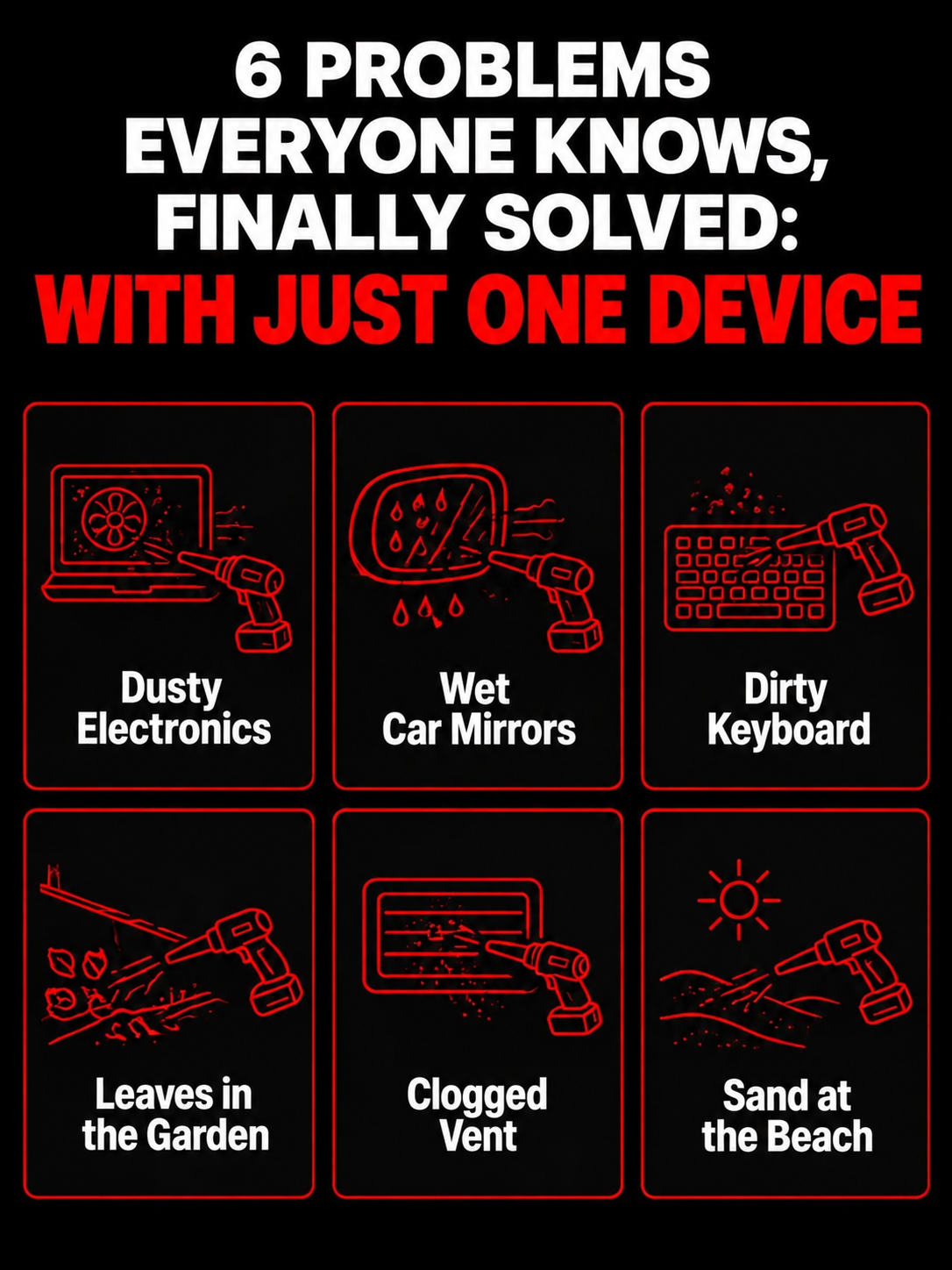 Cordless Handheld Turbo Blower