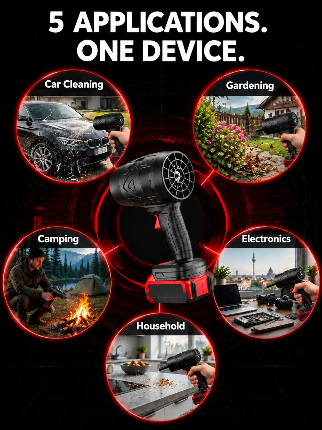 Cordless Handheld Turbo Blower