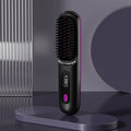 Cordless Heated Hair Straightener Brush