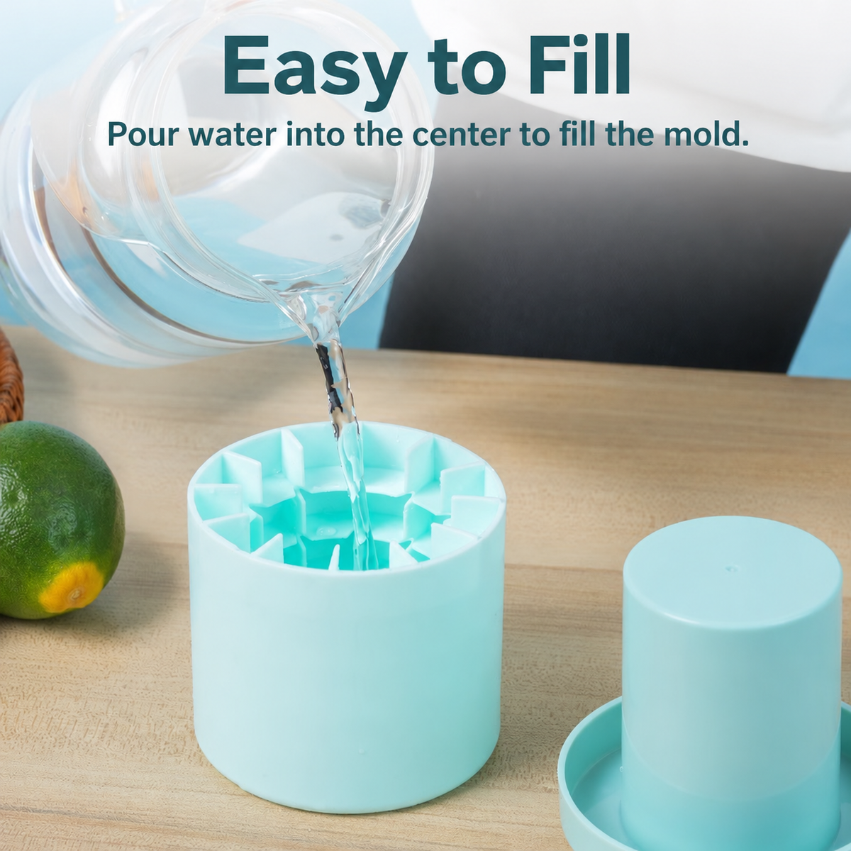 Silicone Ice Cube Maker Cup Mold