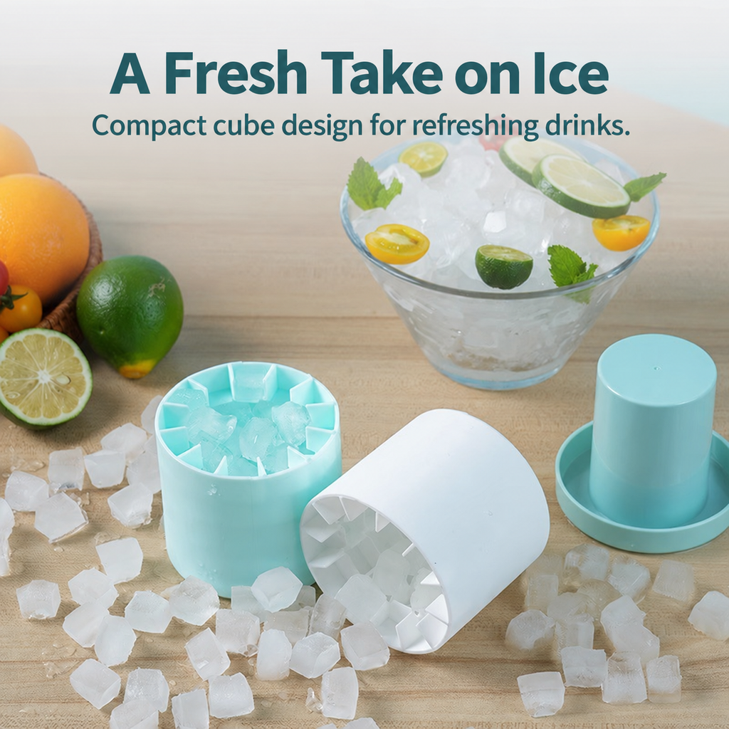 Silicone Ice Cube Maker Cup Mold