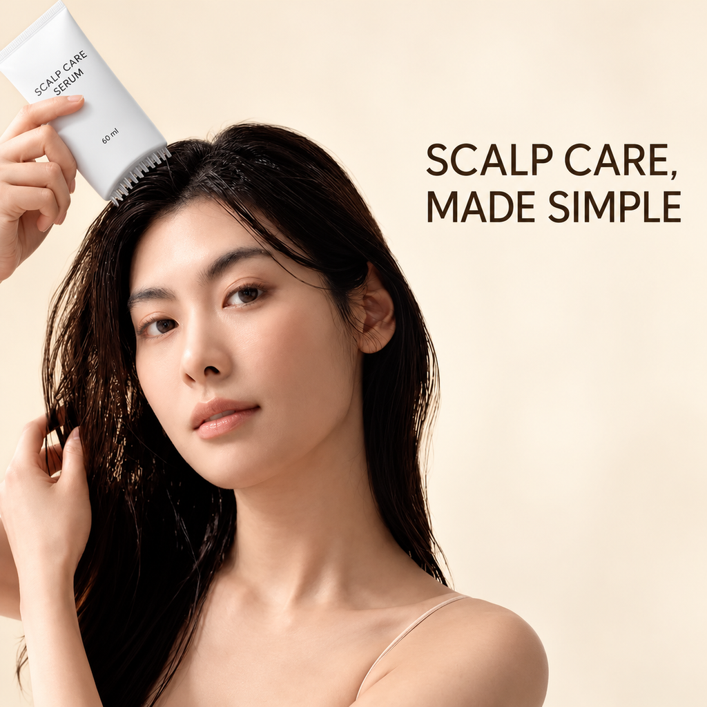 Scalp Care Serum with Built-In Applicator Brush