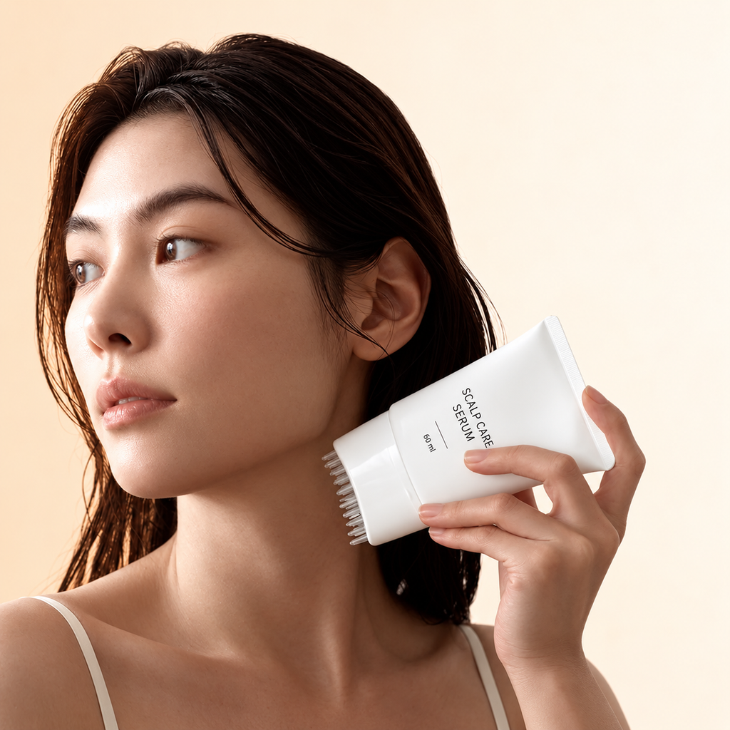Scalp Care Serum with Built-In Applicator Brush
