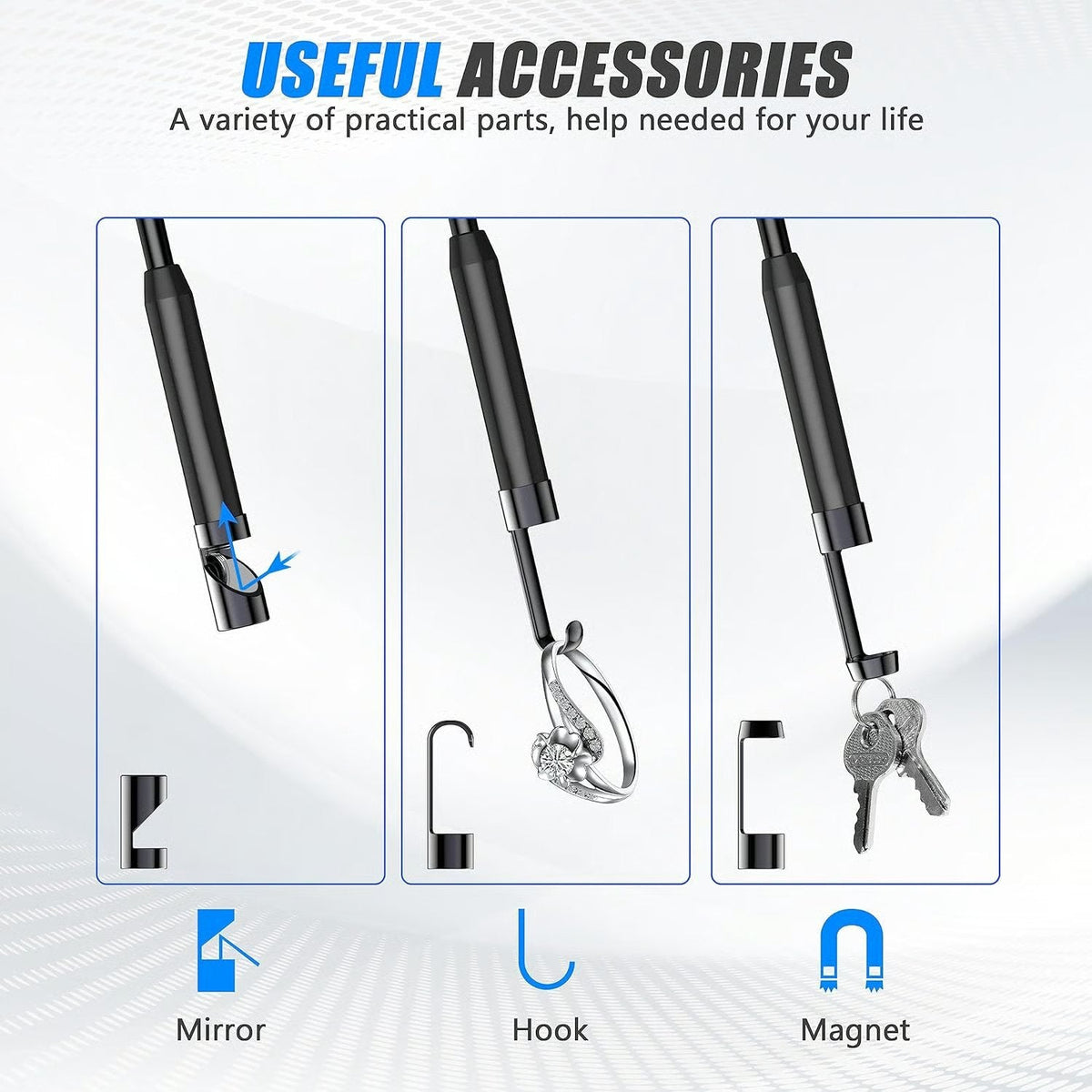 Plug-and-Play Mini Industrial Endoscope Camera