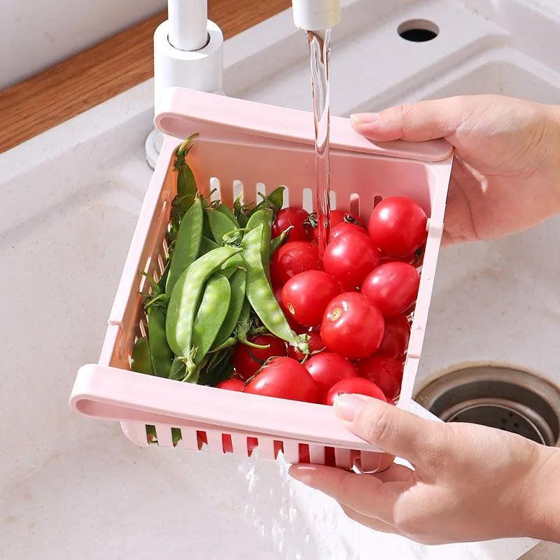 Adjustable Refrigerator Drawer Organizer