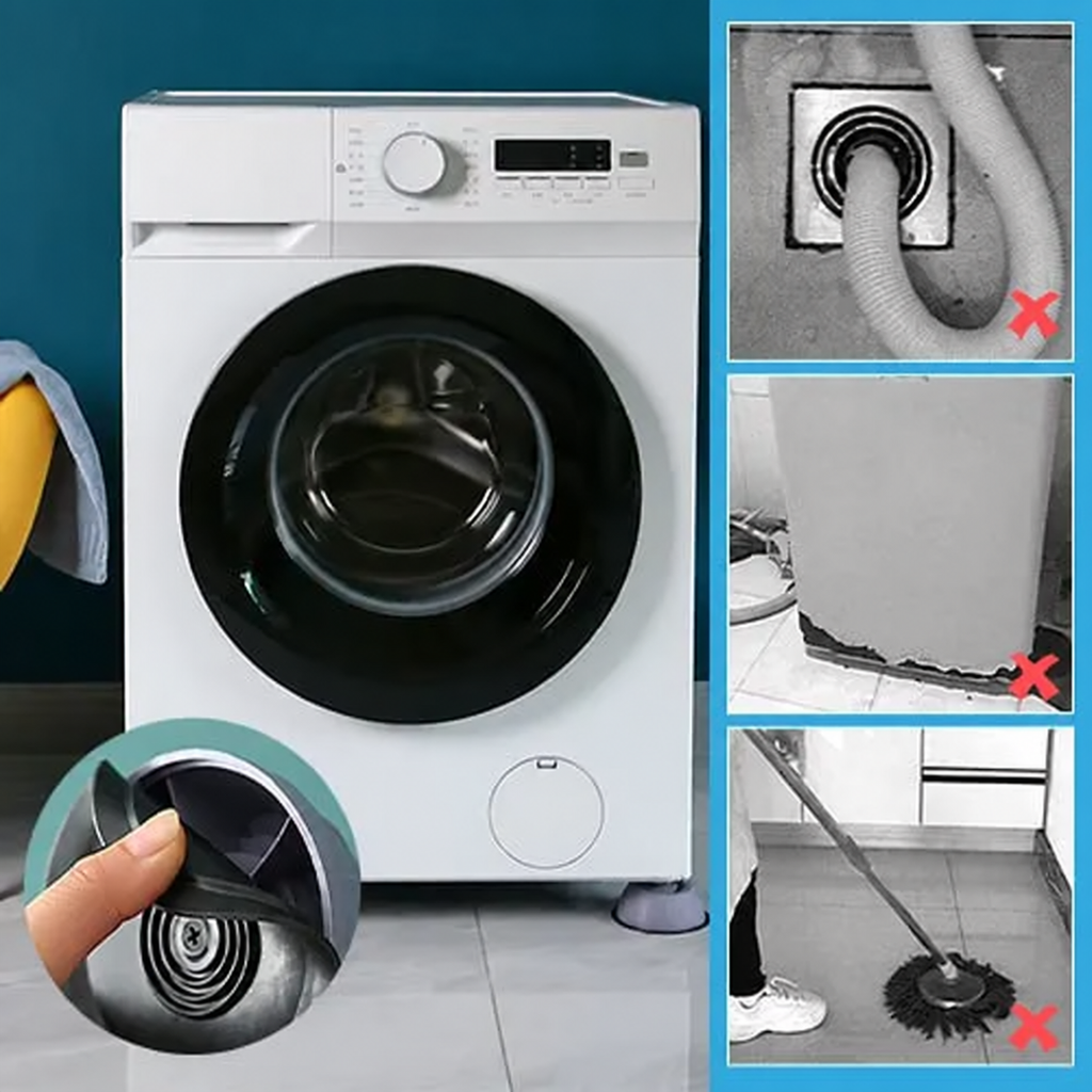 Anti-Vibration Washing Machine Pads (4 Pack)