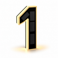 Solar Powered LED House Numbers Light