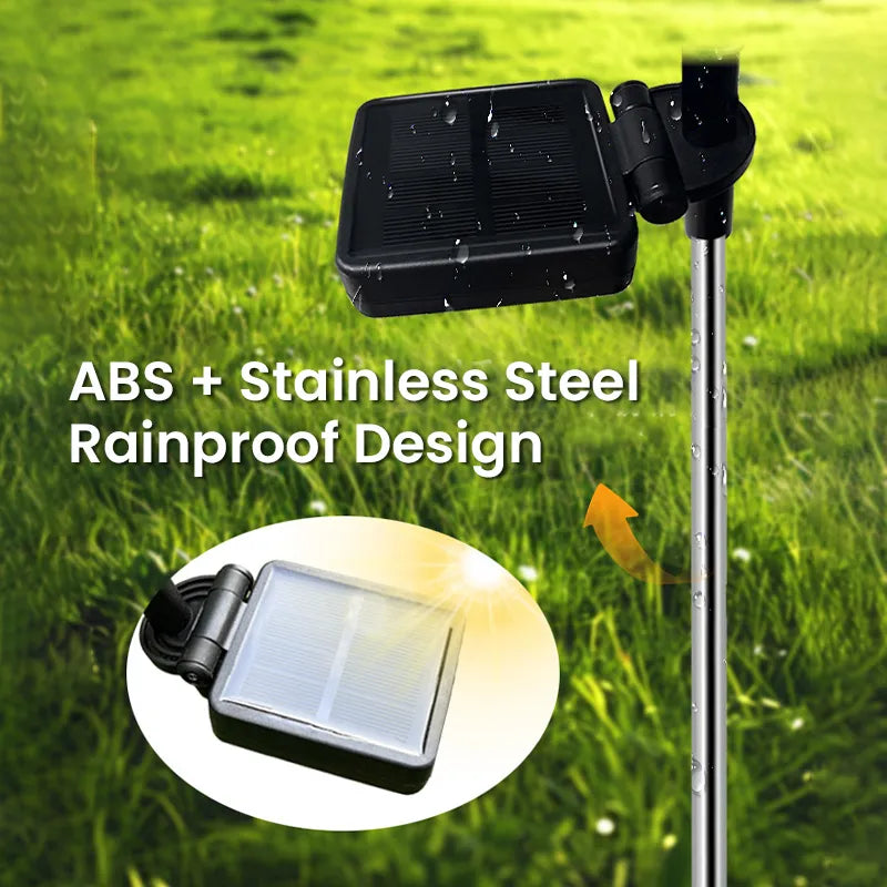 Solar Outdoor Christmas Tree Stake Lights