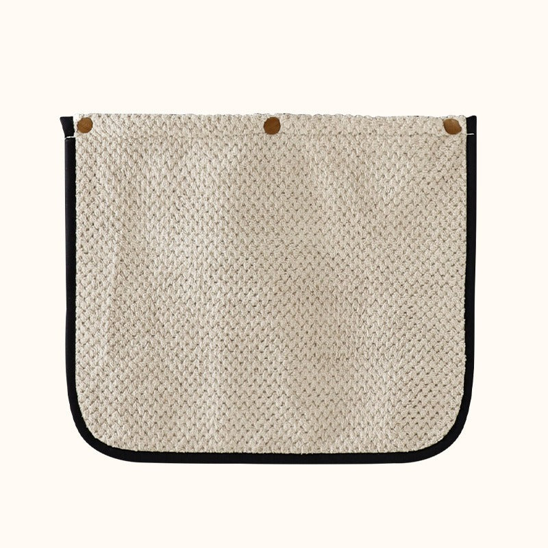 Unisex Cross-Back Kitchen Apron with Pockets and Detachable Hand Towel