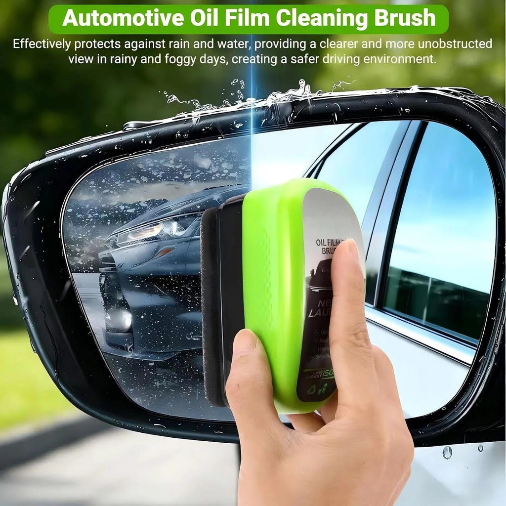 Car Windshield Oil Film Cleaner with Applicator Brush