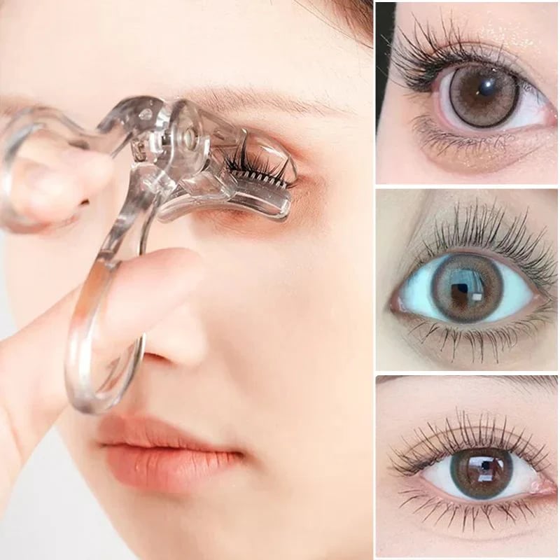 Eyelash Curler with Built-in Comb