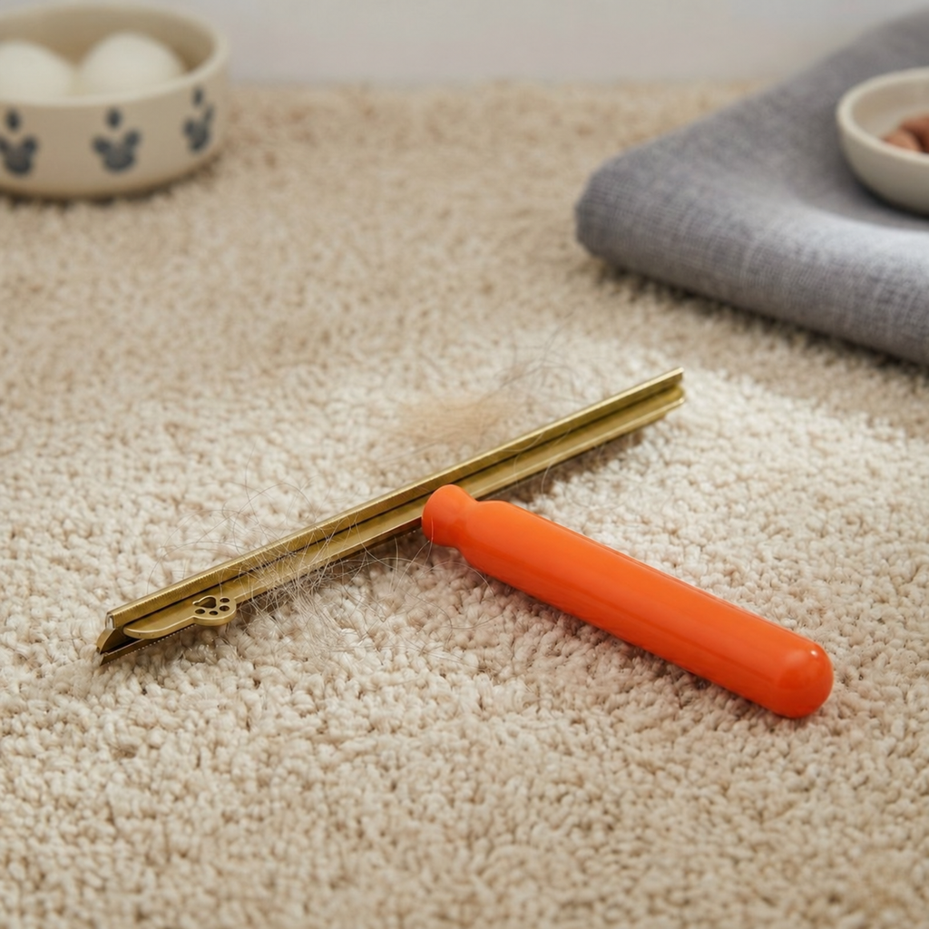 Carpet Pet Hair Remover Scraper