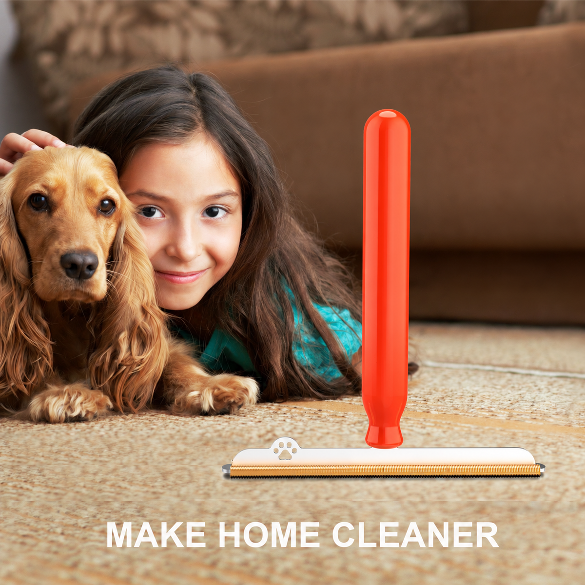 Carpet Pet Hair Remover Scraper
