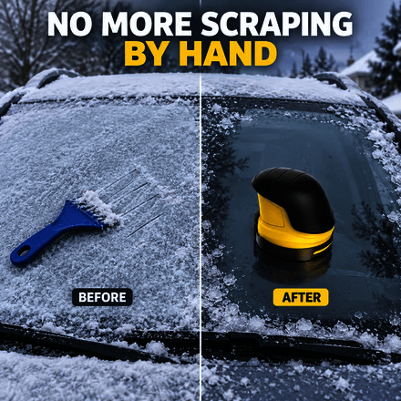 Rechargeable Electric Car Snow Scraper & Ice Scraper