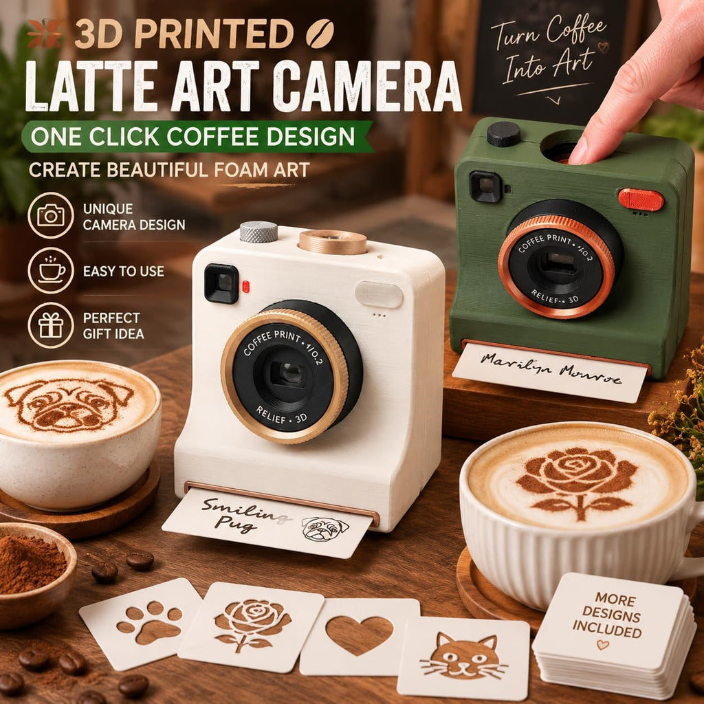 Latte Art Stencil Kit