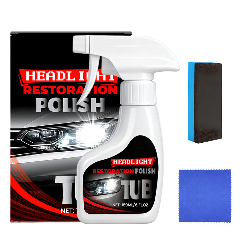 🚛🔥🚘Automotive Headlamp Restoration Fluid Kit