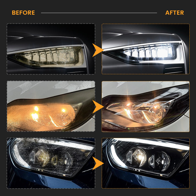 🚛🔥🚘Automotive Headlamp Restoration Fluid Kit