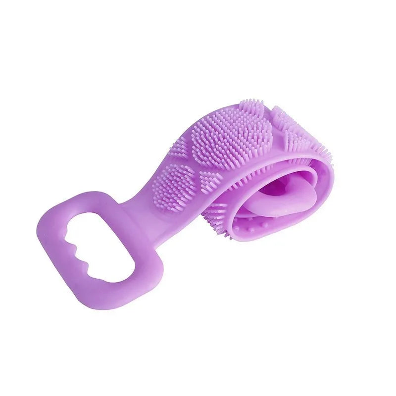 Silicone Double-Handle Body Scrubber